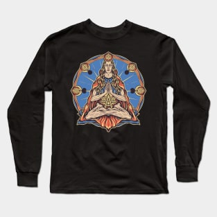 Beyond the Veil: Spiritual Realms Revealed Long Sleeve T-Shirt